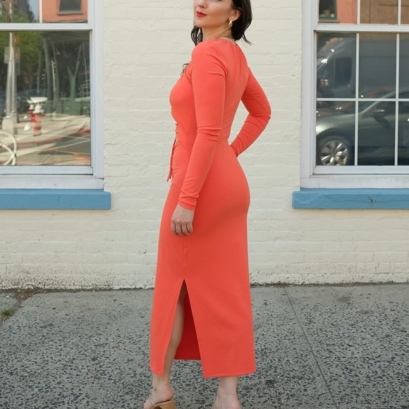 25) The Drop Women's Cutout Column Midi Dress by ivanka.dekoning NWT 3X - Picture 3 of 8